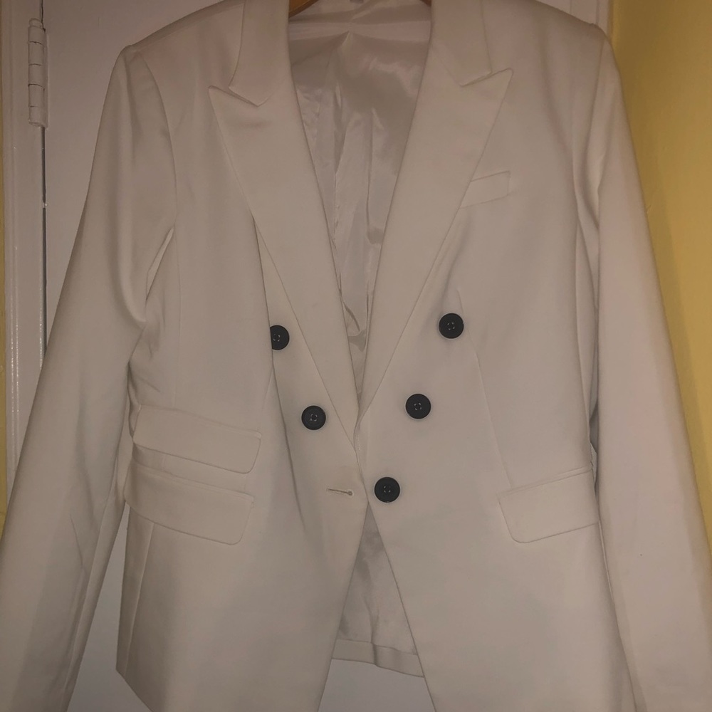 White Blazer